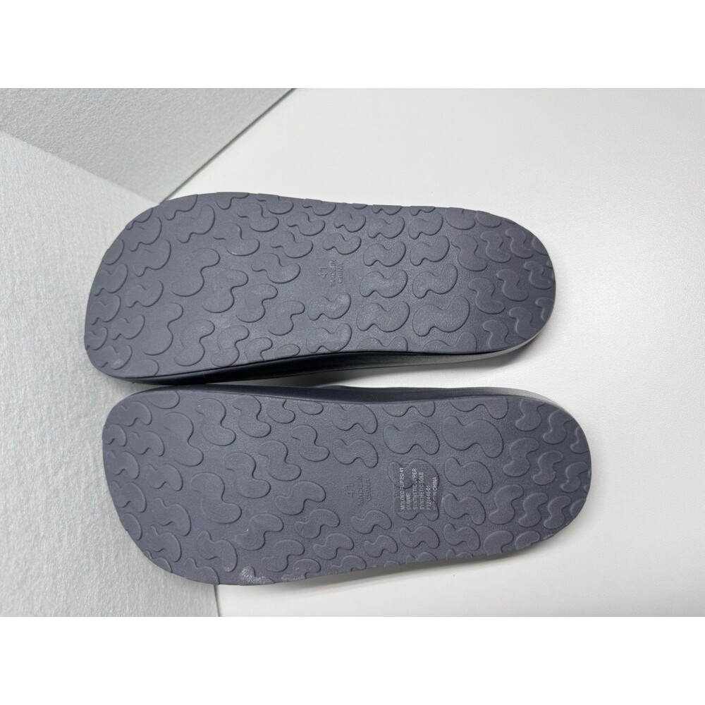 Skims Molded Flip Flops Size 41 Gray Slides Sanda… - image 3